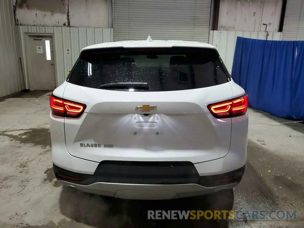 6 fotografías del automóvil dañado 3GNKBHR47SS129038 CHEVROLET BLAZER 2025