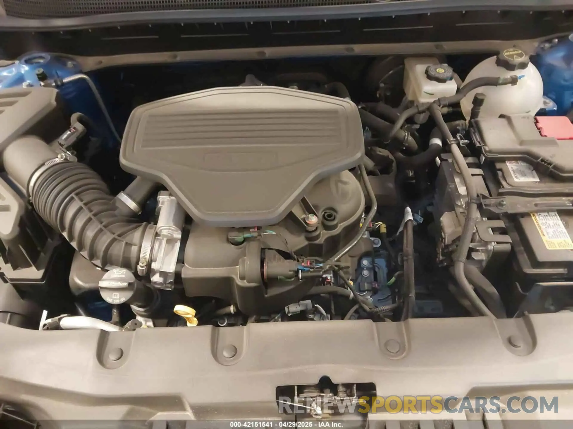 10 fotografías del automóvil dañado 3GNKBKRSXSS142457 CHEVROLET BLAZER 2025