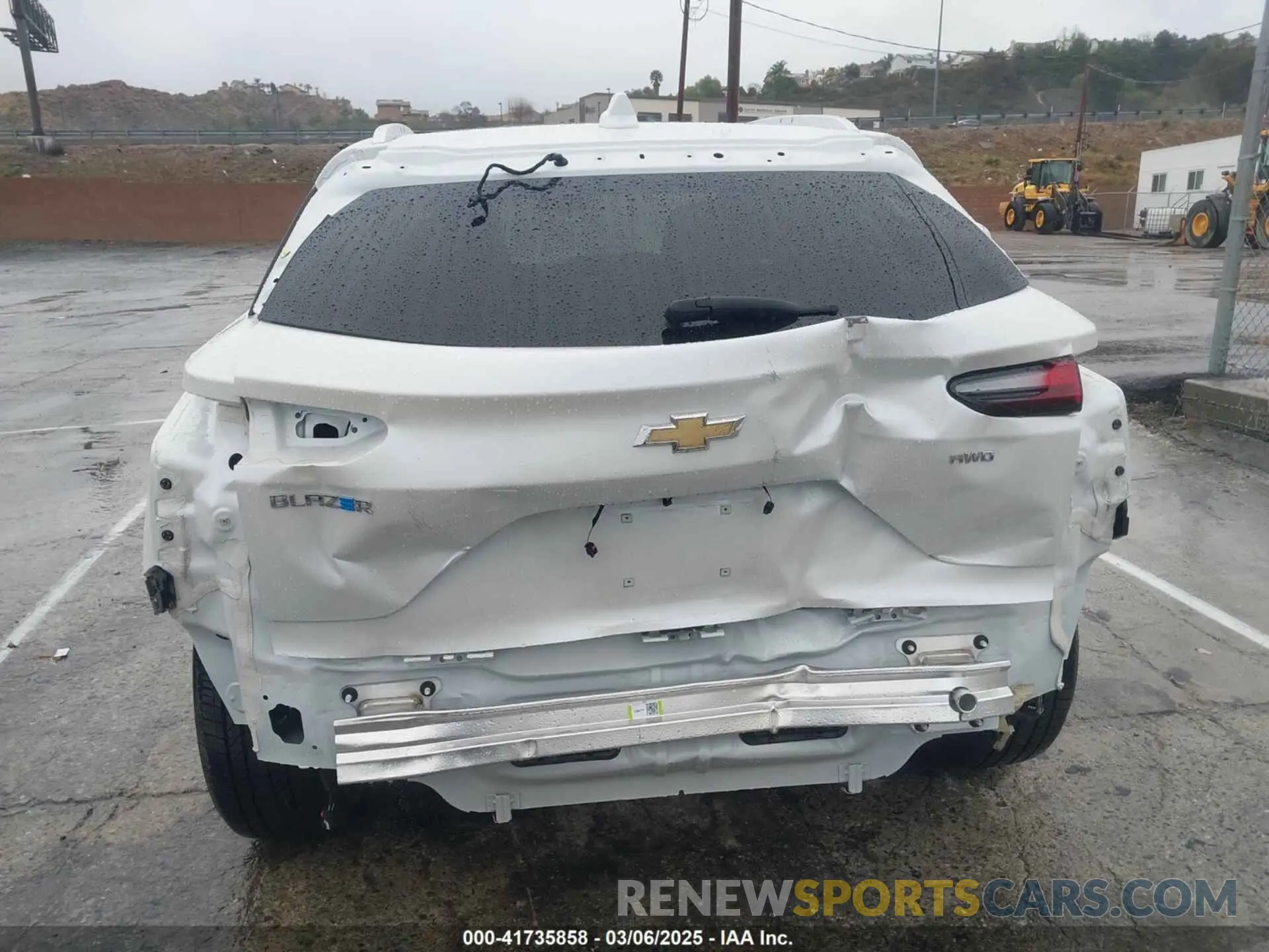 6 fotografías del automóvil dañado 3GNKDBRJ0RS218750 CHEVROLET BLAZER EV 2024