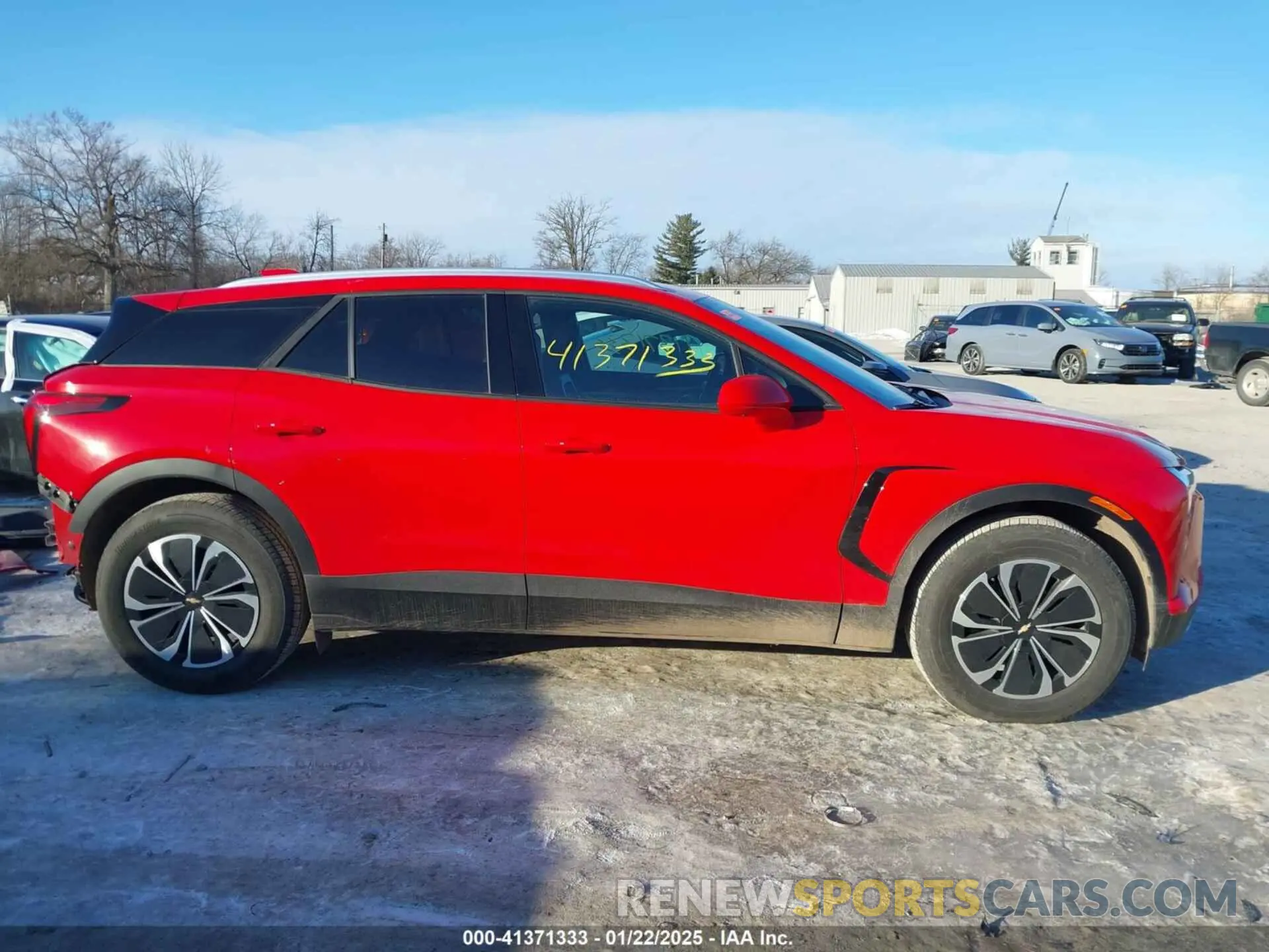 14 fotografías del automóvil dañado 3GNKDBRJ4RS202907 CHEVROLET BLAZER EV 2024
