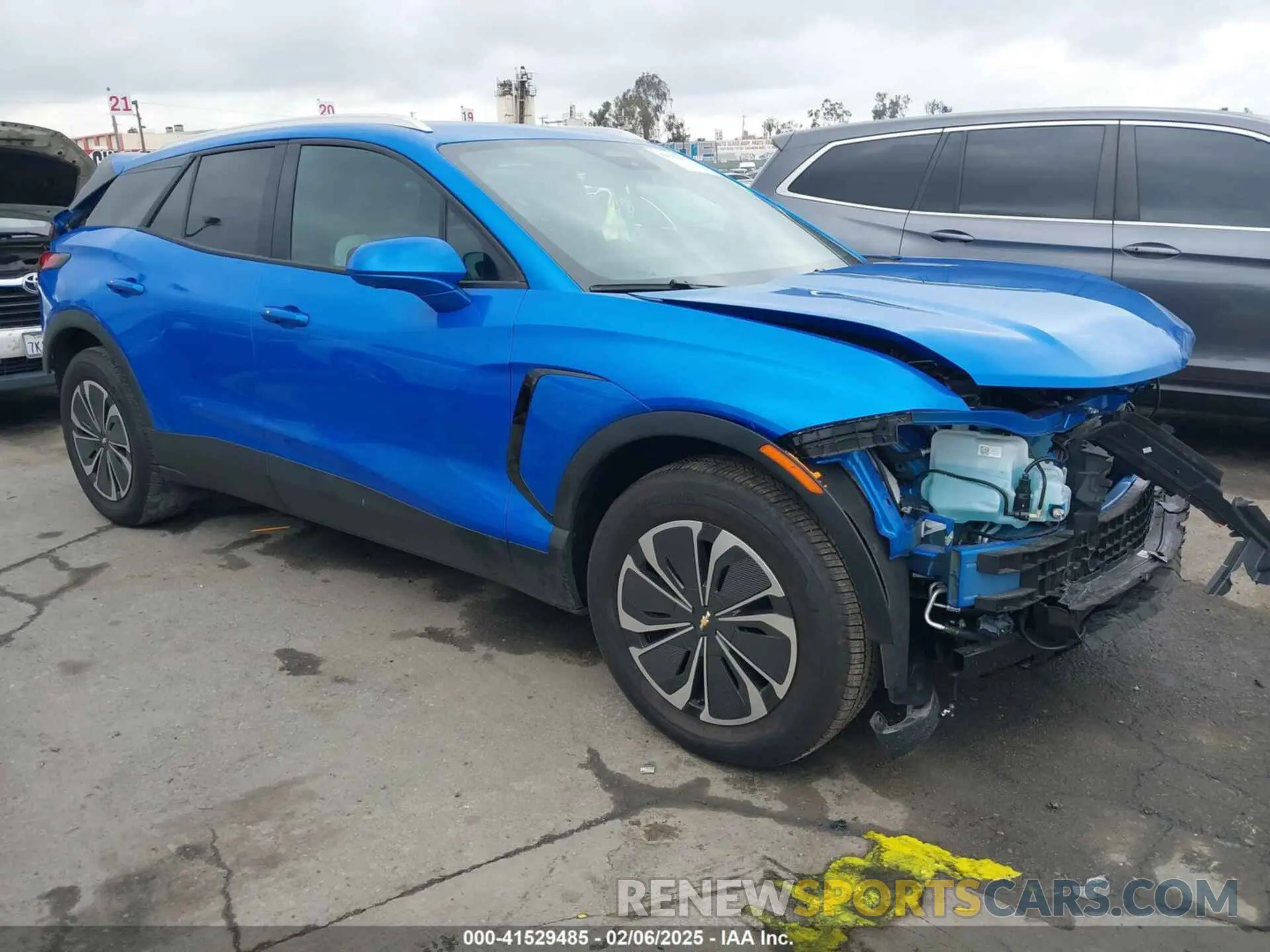 1 fotografías del automóvil dañado 3GNKDBRJ8RS263354 CHEVROLET BLAZER EV 2024