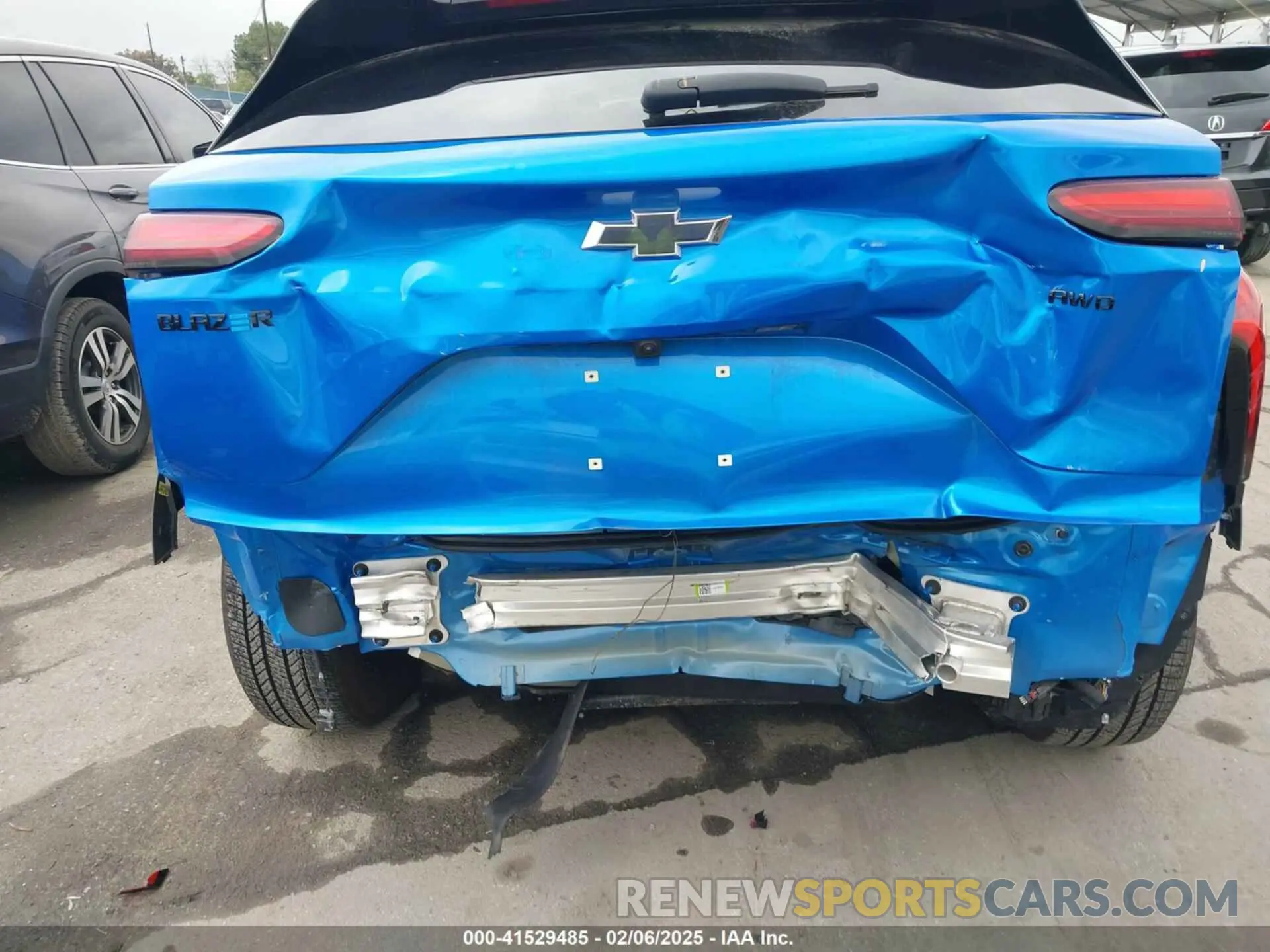 19 fotografías del automóvil dañado 3GNKDBRJ8RS263354 CHEVROLET BLAZER EV 2024