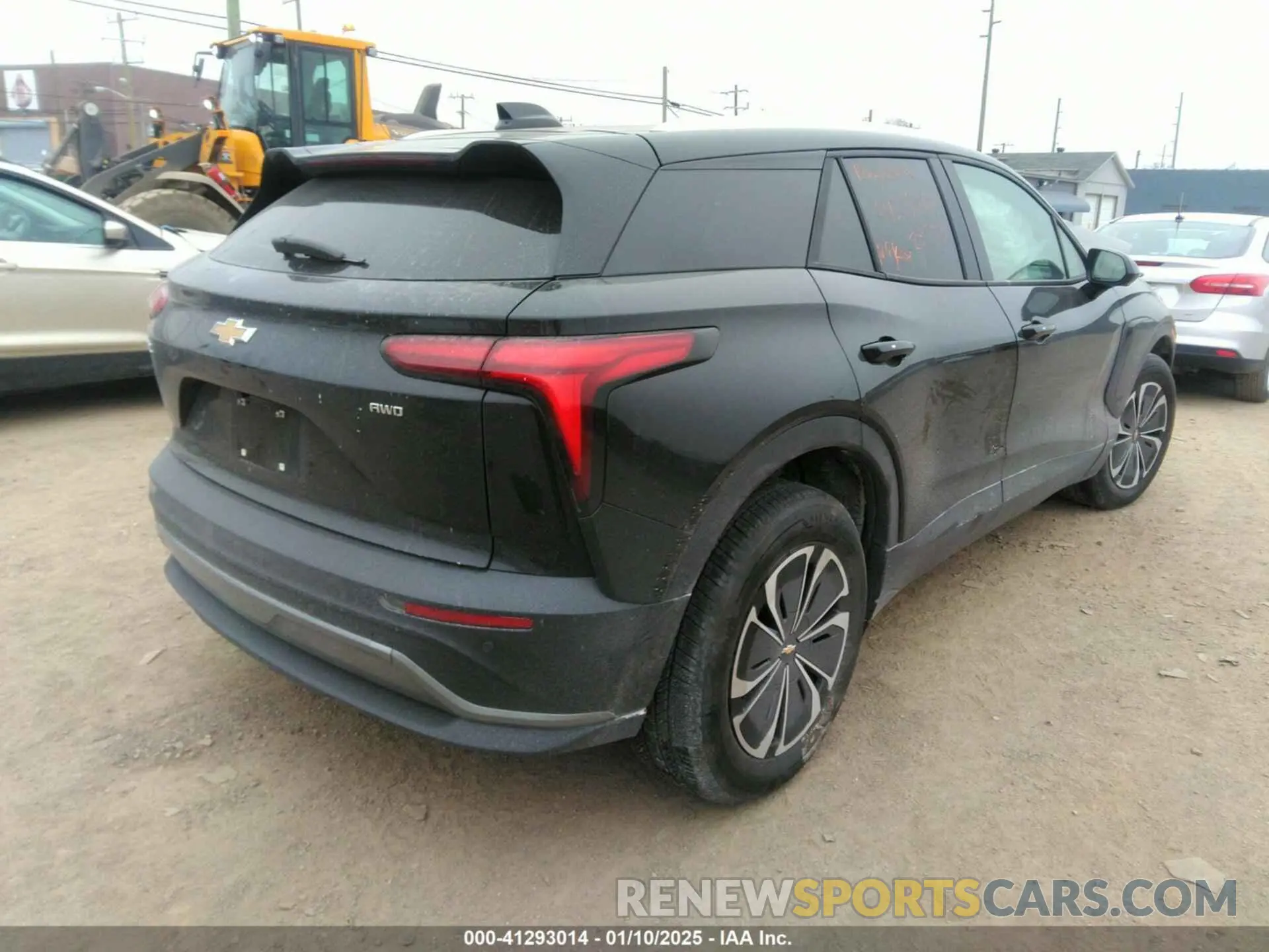 4 fotografías del automóvil dañado 3GNKDBRJXRS287591 CHEVROLET BLAZER EV 2024