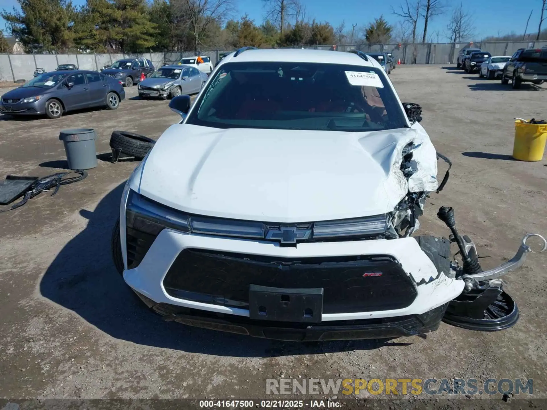 11 fotografías del automóvil dañado 3GNKDCRJ4RS290900 CHEVROLET BLAZER EV 2024