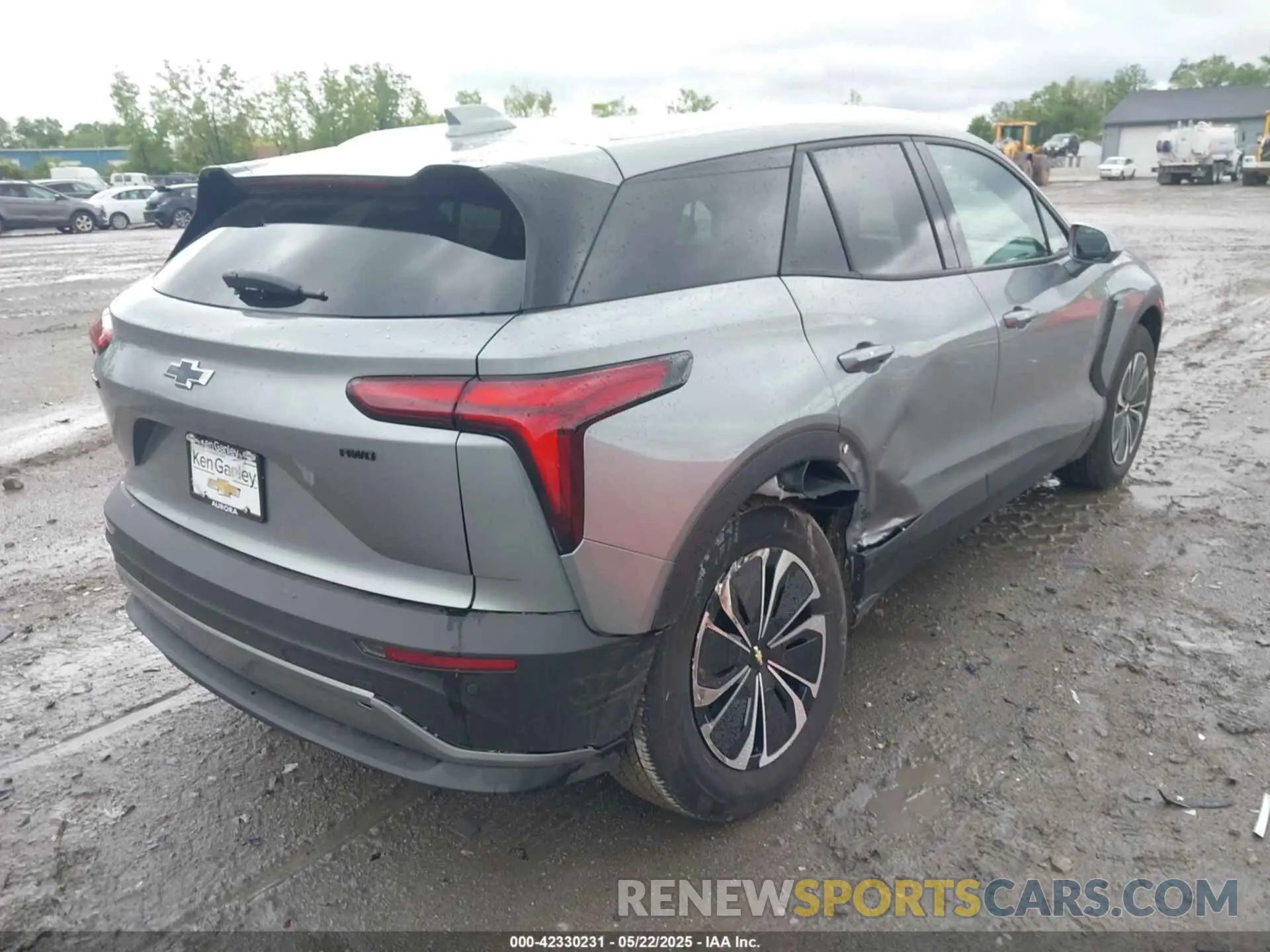 4 fotografías del automóvil dañado 3GNKDGRJ8SS133819 CHEVROLET BLAZER EV 2025
