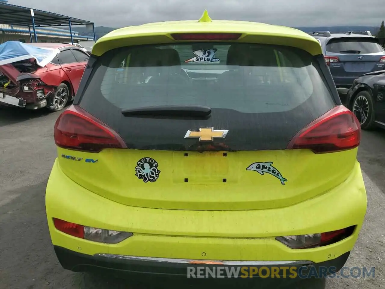 6 fotografías del automóvil dañado 1G1FY6S00K4102907 CHEVROLET BOLT 2019