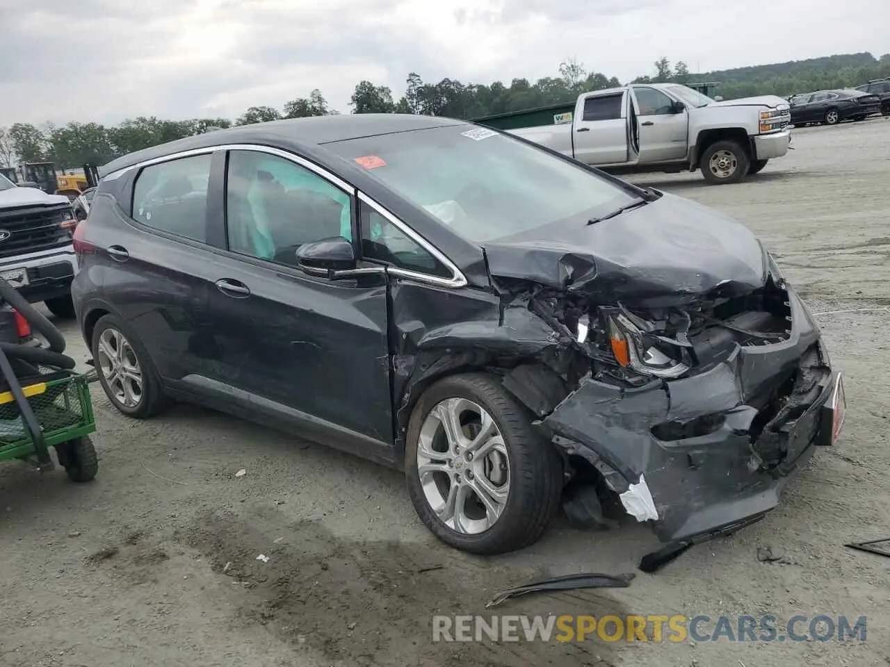 4 fotografías del automóvil dañado 1G1FW6S05L4145324 CHEVROLET BOLT 2020