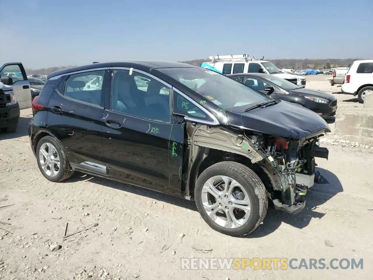 4 fotografías del automóvil dañado 1G1FY6S06L4112438 CHEVROLET BOLT 2020