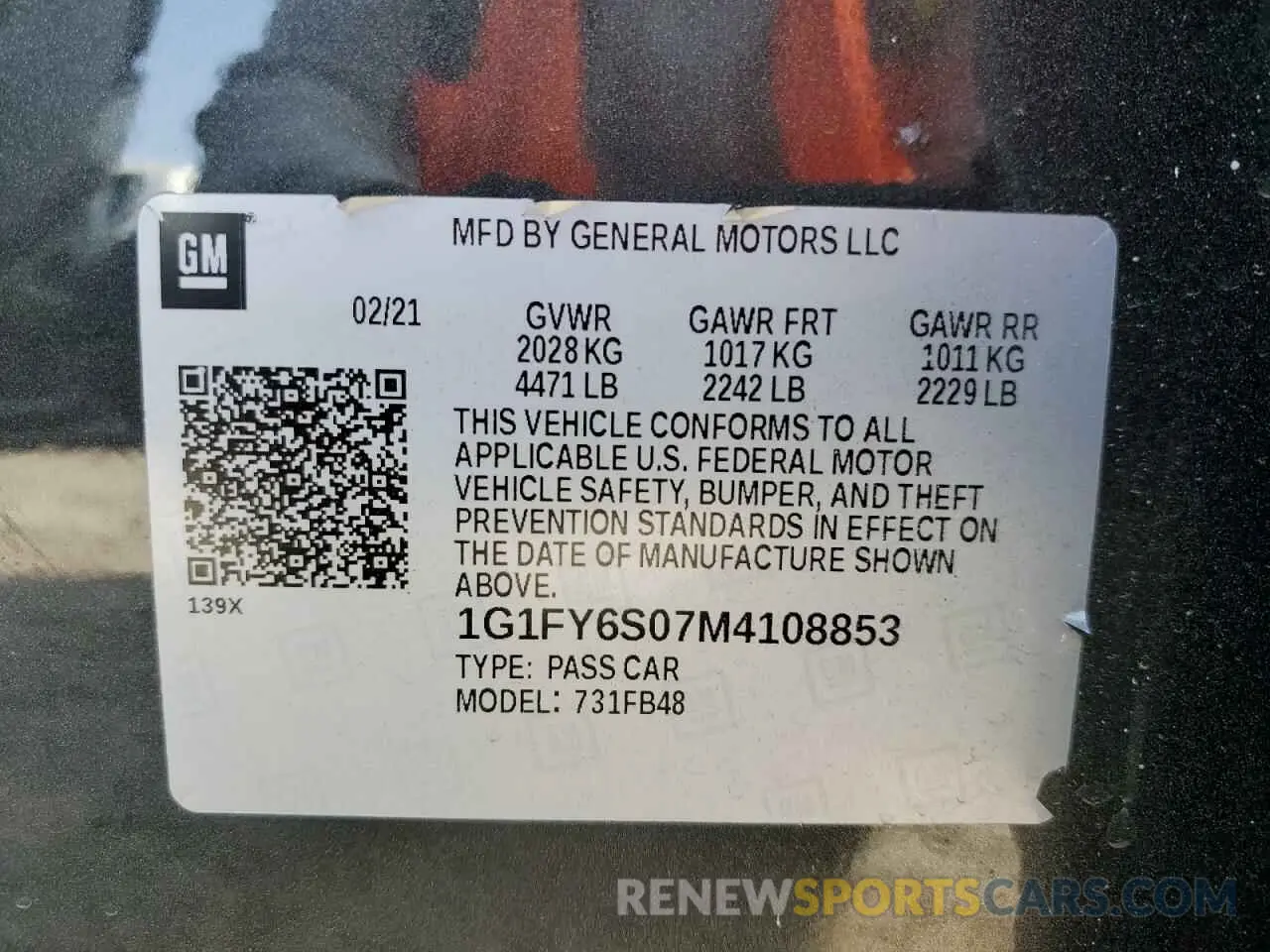 13 fotografías del automóvil dañado 1G1FY6S07M4108853 CHEVROLET BOLT 2021