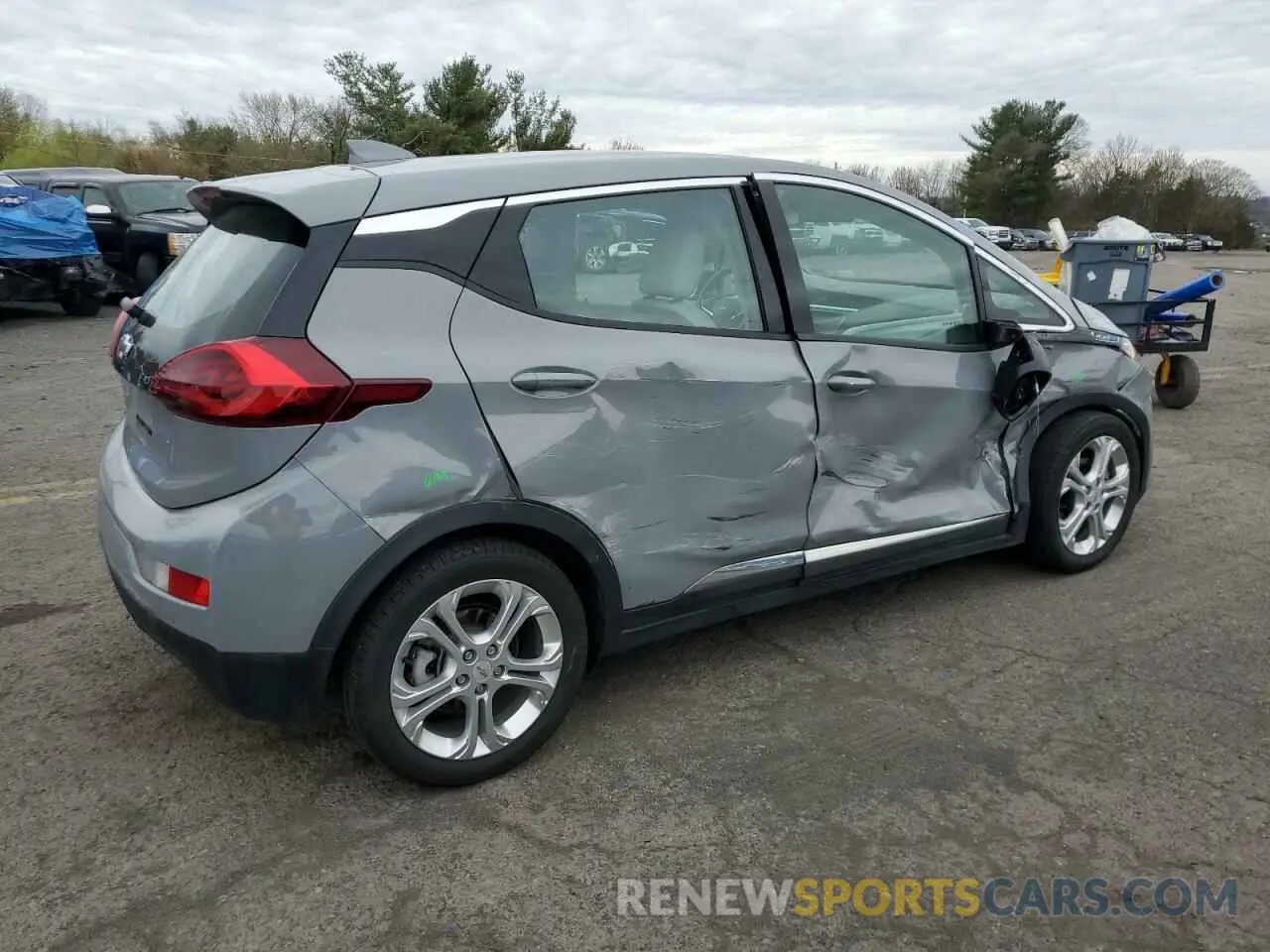 3 fotografías del automóvil dañado 1G1FY6S09M4104738 CHEVROLET BOLT 2021