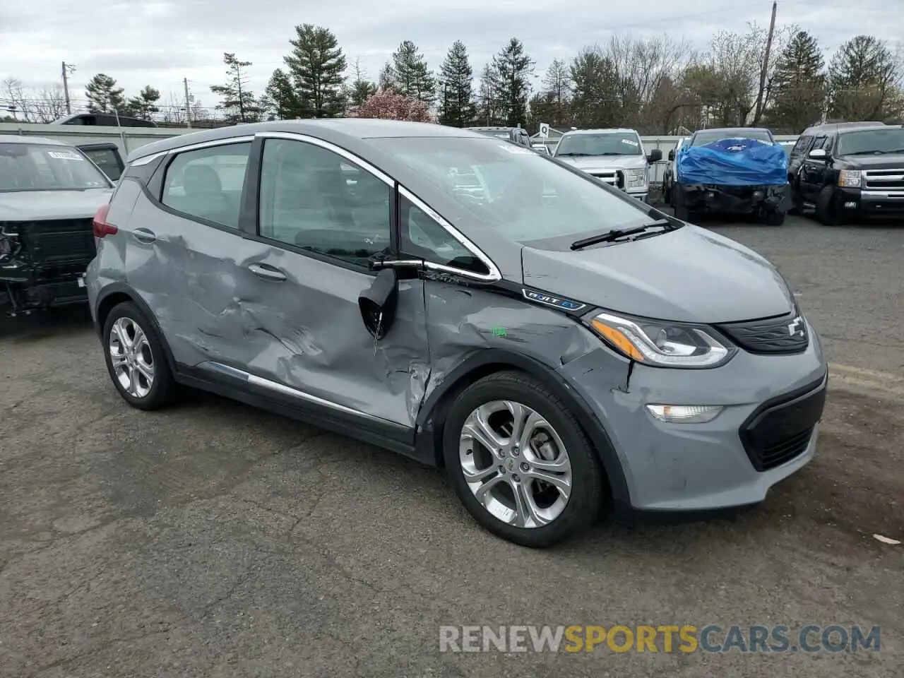 4 fotografías del automóvil dañado 1G1FY6S09M4104738 CHEVROLET BOLT 2021