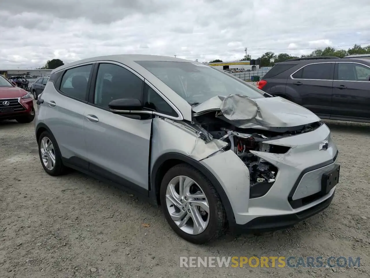 4 fotografías del automóvil dañado 1G1FW6S03N4124362 CHEVROLET BOLT 2022