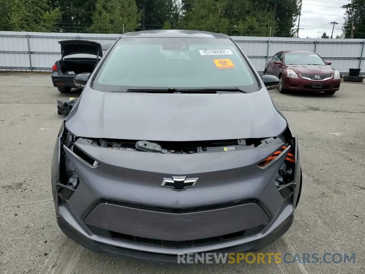 5 fotografías del automóvil dañado 1G1FW6S08N4125023 CHEVROLET BOLT 2022