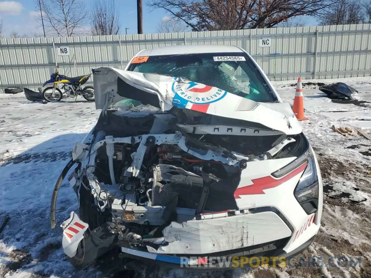 5 fotografías del automóvil dañado 1G1FW6S00P4102919 CHEVROLET BOLT 2023
