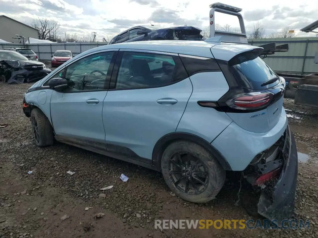 2 fotografías del automóvil dañado 1G1FW6S02P4170235 CHEVROLET BOLT 2023