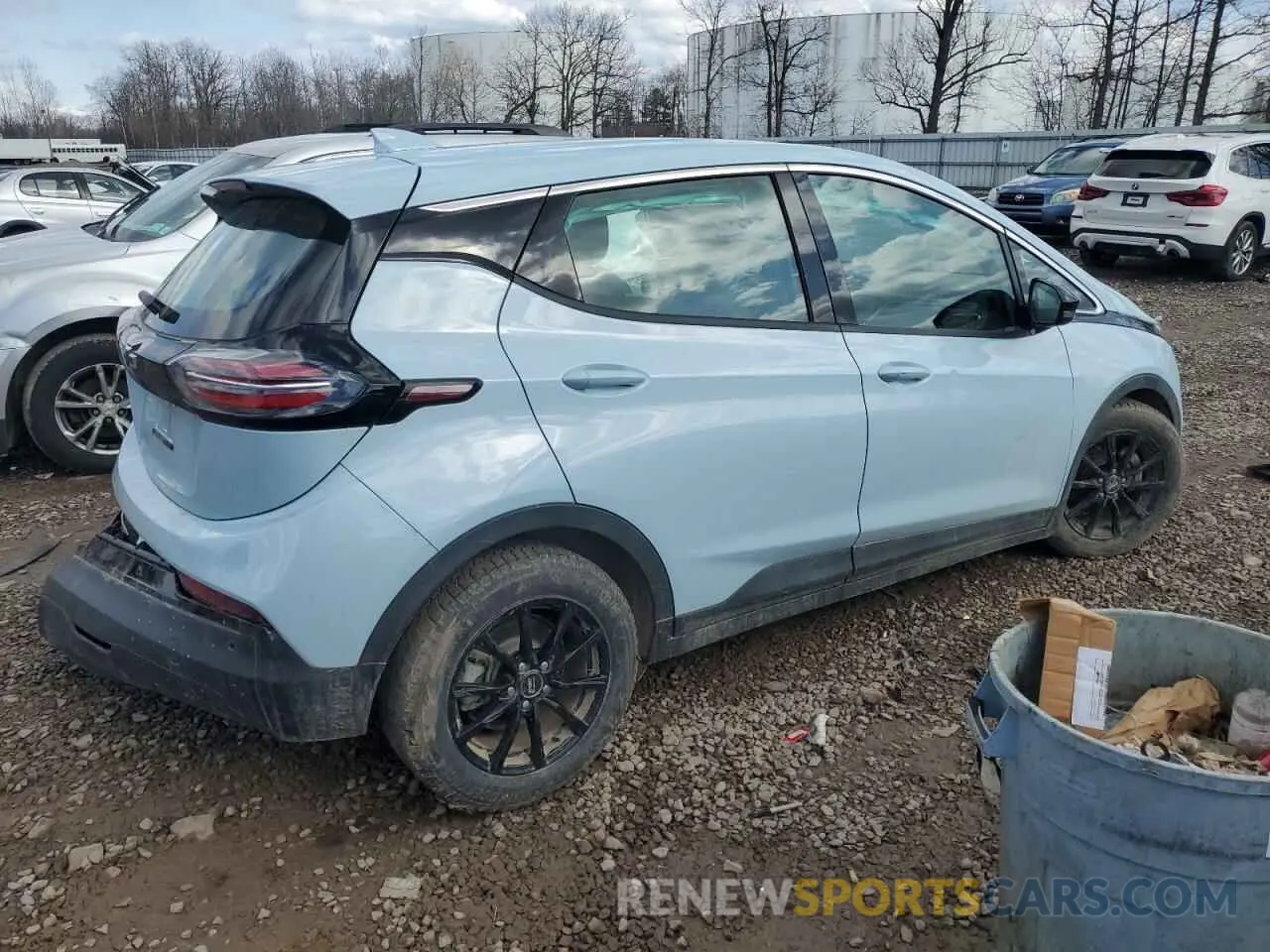 3 fotografías del automóvil dañado 1G1FW6S02P4170235 CHEVROLET BOLT 2023