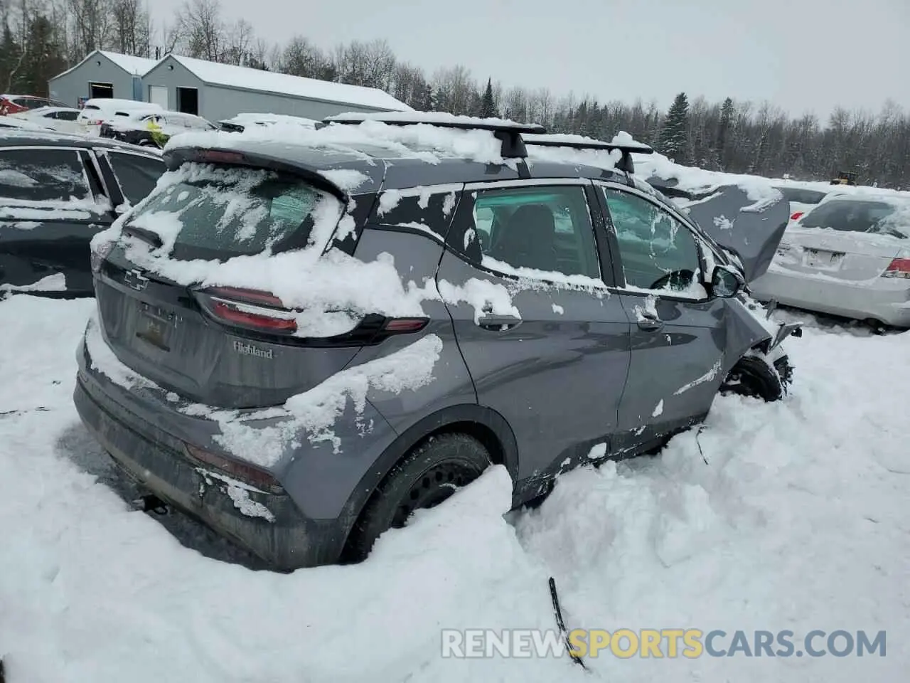 3 fotografías del automóvil dañado 1G1FW6S03P4191711 CHEVROLET BOLT 2023