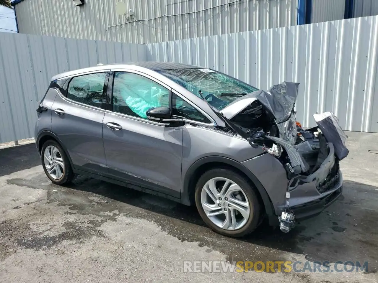4 fotografías del automóvil dañado 1G1FW6S06P4182386 CHEVROLET BOLT 2023