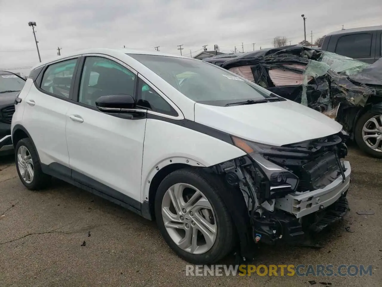 4 fotografías del automóvil dañado 1G1FW6S09P4168353 CHEVROLET BOLT 2023