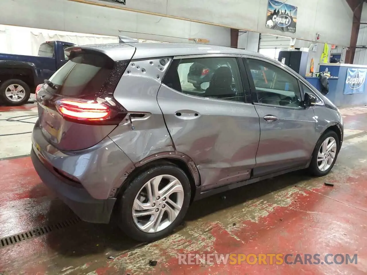 3 fotografías del automóvil dañado 1G1FW6S0XP4163128 CHEVROLET BOLT 2023