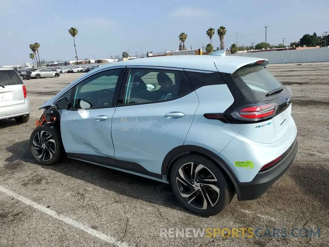 2 fotografías del automóvil dañado 1G1FX6S04P4122510 CHEVROLET BOLT 2023