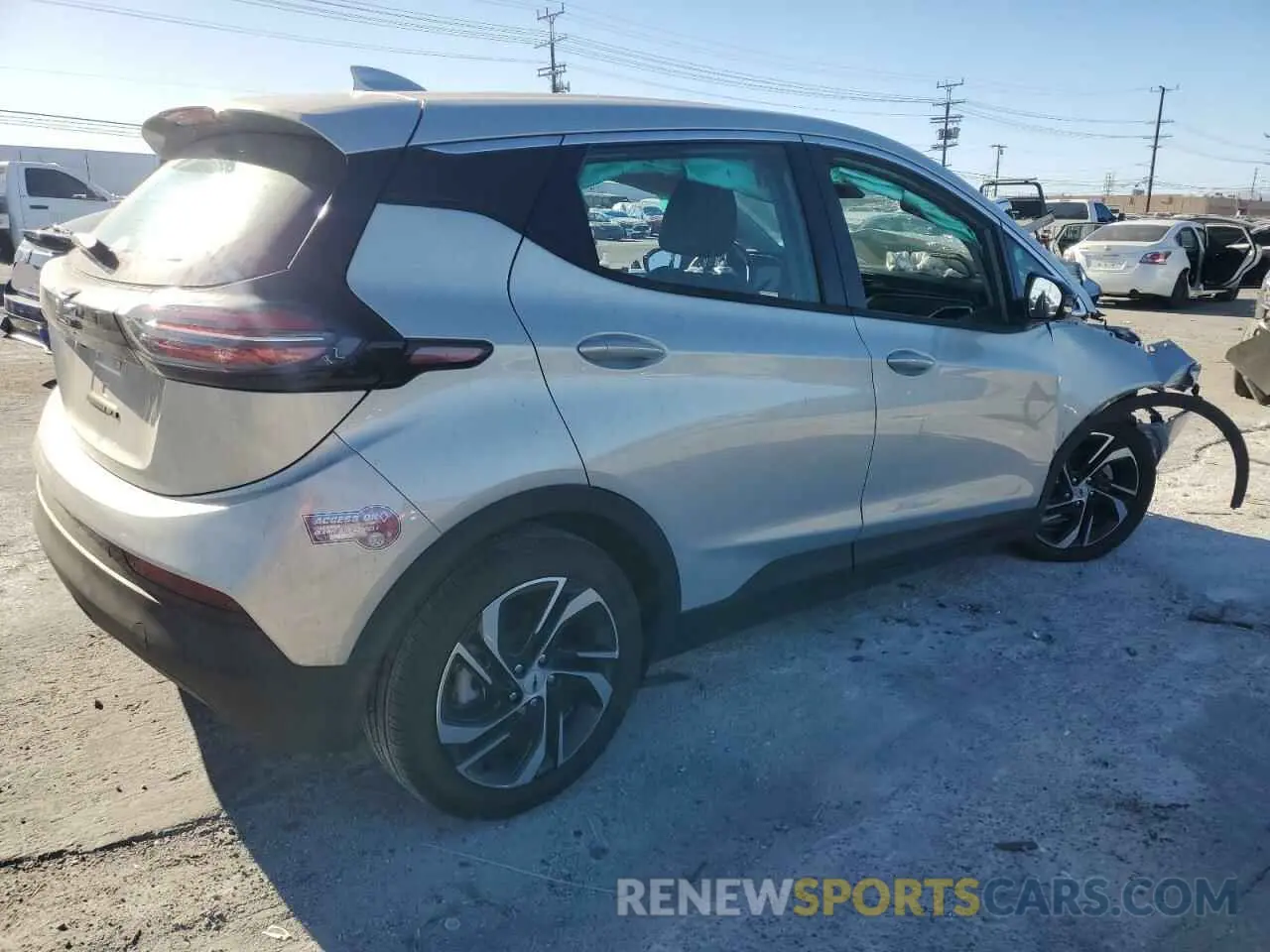 3 fotografías del automóvil dañado 1G1FX6S04P4192430 CHEVROLET BOLT 2023