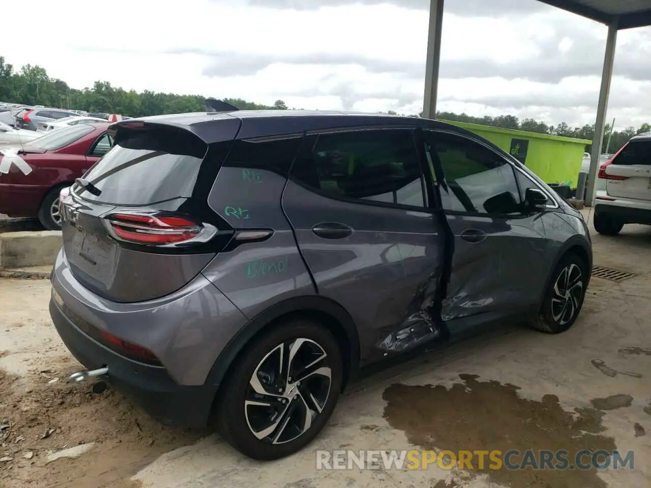 3 fotografías del automóvil dañado 1G1FX6S07P4168932 CHEVROLET BOLT 2023
