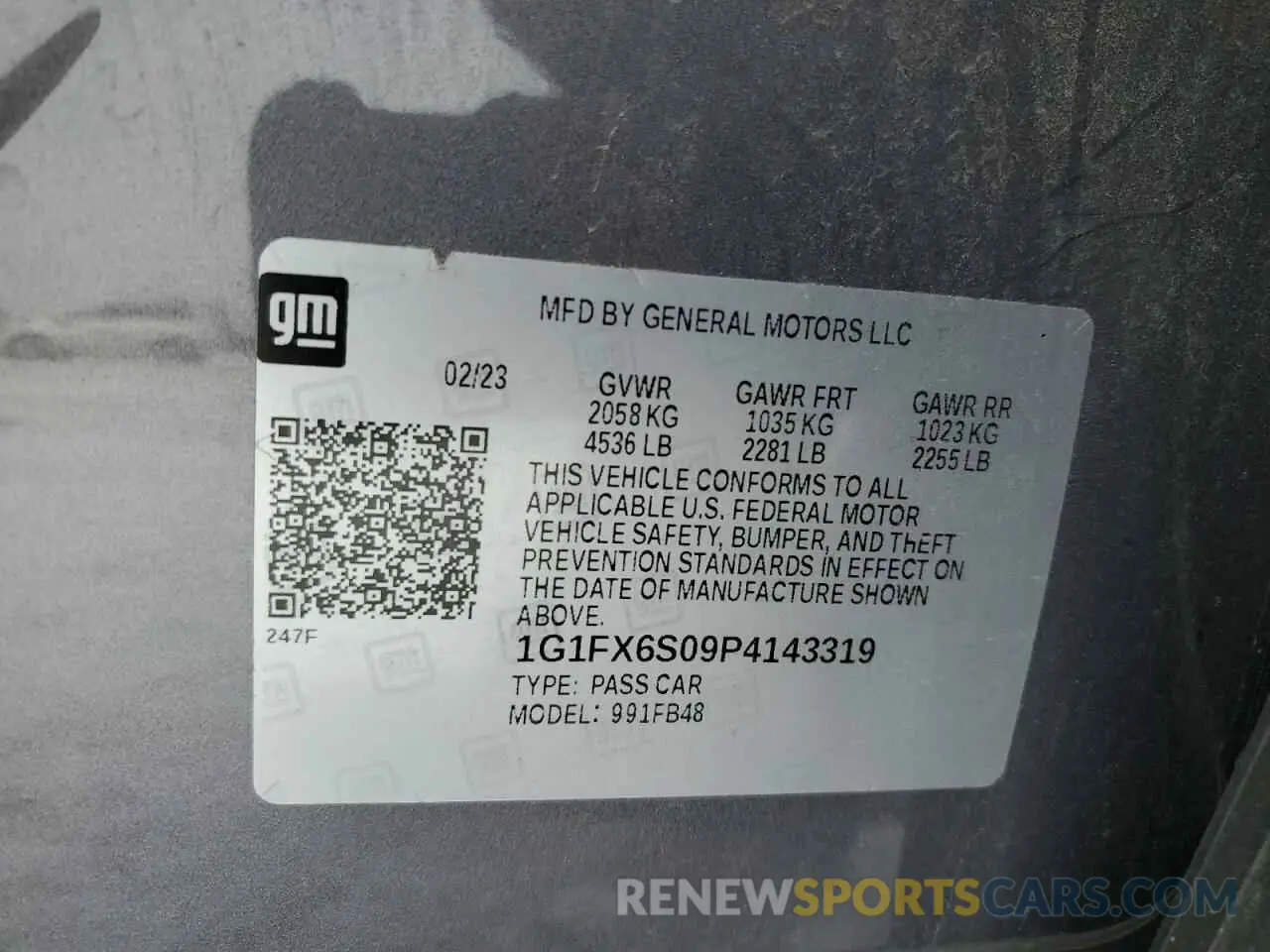 12 fotografías del automóvil dañado 1G1FX6S09P4143319 CHEVROLET BOLT 2023
