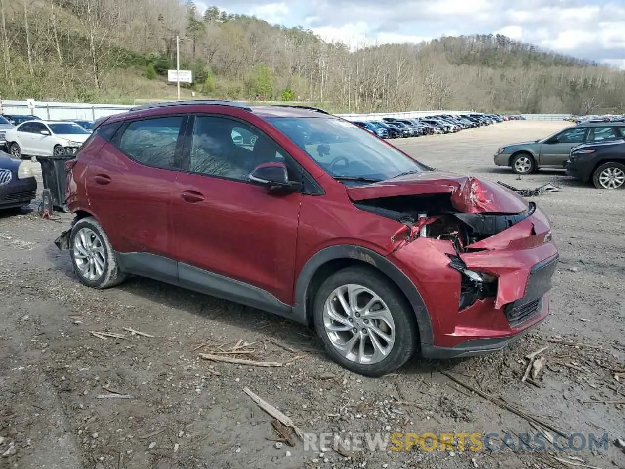 4 fotografías del automóvil dañado 1G1FY6S01P4202134 CHEVROLET BOLT 2023