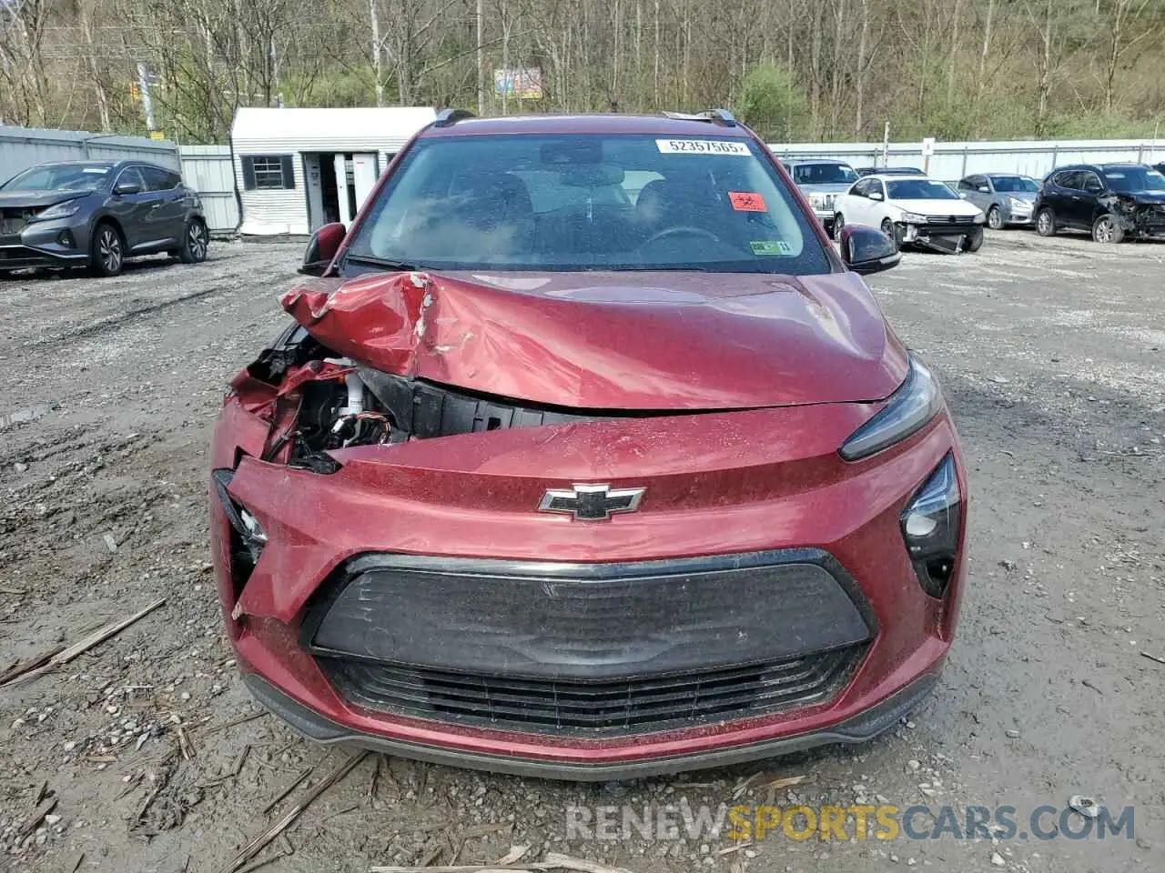 5 fotografías del automóvil dañado 1G1FY6S01P4202134 CHEVROLET BOLT 2023