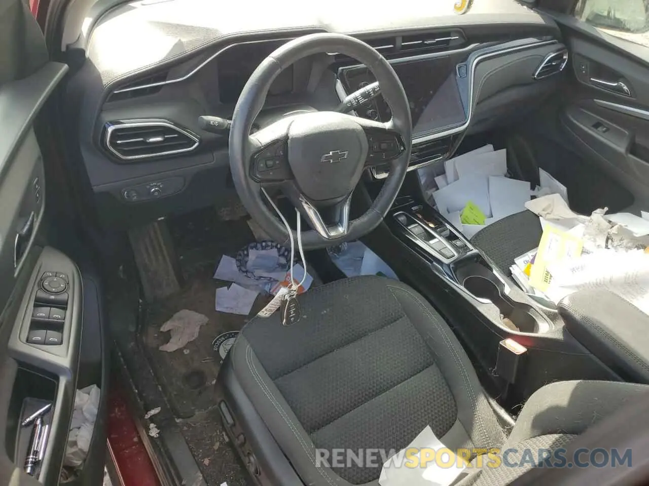 8 fotografías del automóvil dañado 1G1FY6S01P4202134 CHEVROLET BOLT 2023