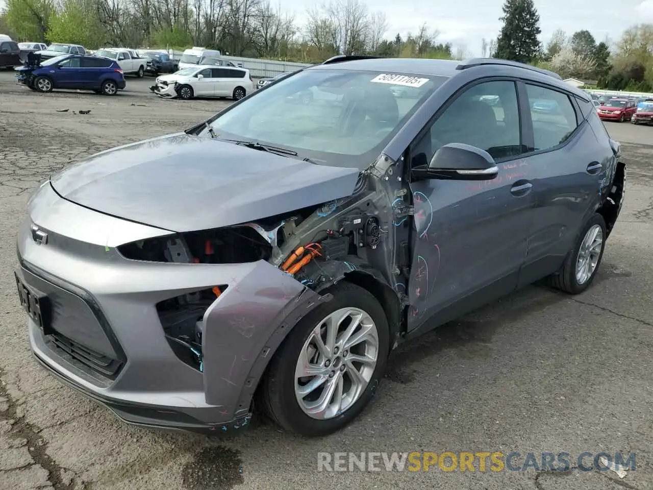 1 fotografías del automóvil dañado 1G1FY6S03P4205097 CHEVROLET BOLT 2023