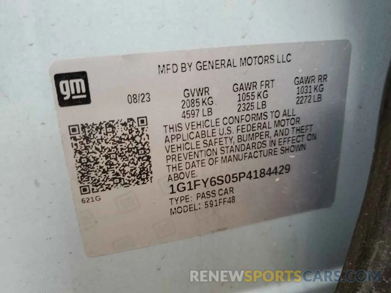13 fotografías del automóvil dañado 1G1FY6S05P4184429 CHEVROLET BOLT 2023