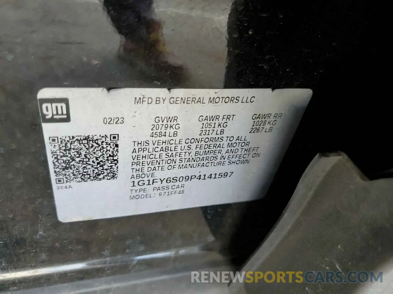 13 fotografías del automóvil dañado 1G1FY6S09P4141597 CHEVROLET BOLT 2023