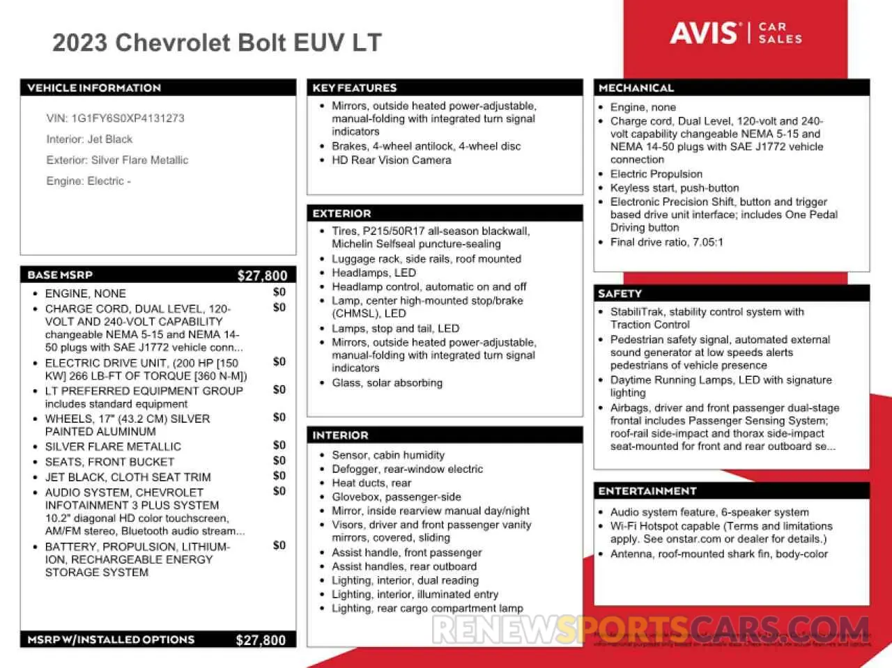 12 fotografías del automóvil dañado 1G1FY6S0XP4131273 CHEVROLET BOLT 2023