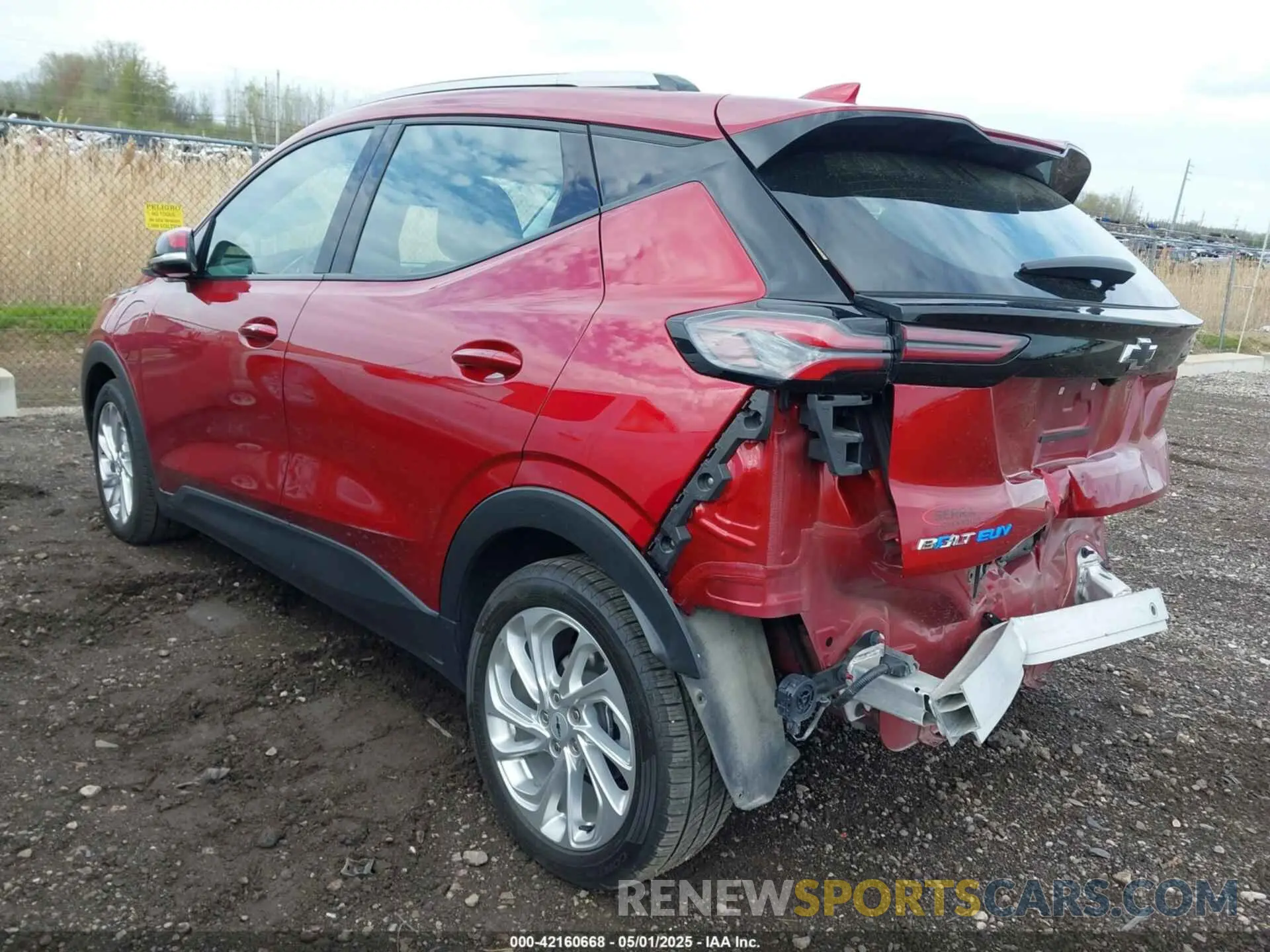 3 fotografías del automóvil dañado 1G1FY6S06N4108442 CHEVROLET BOLT EUV 2022