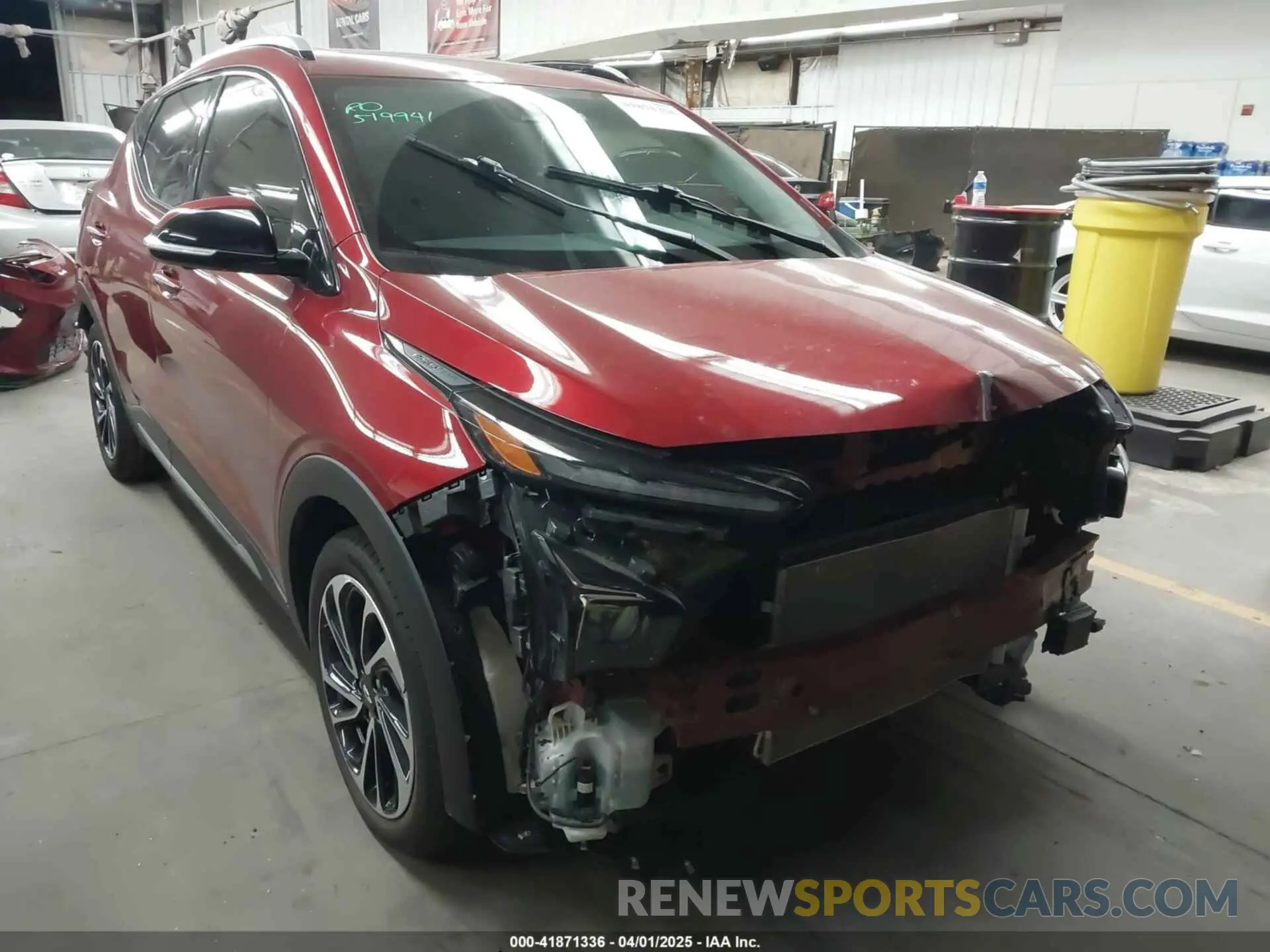 1 fotografías del automóvil dañado 1G1FZ6S01N4126733 CHEVROLET BOLT EUV 2022