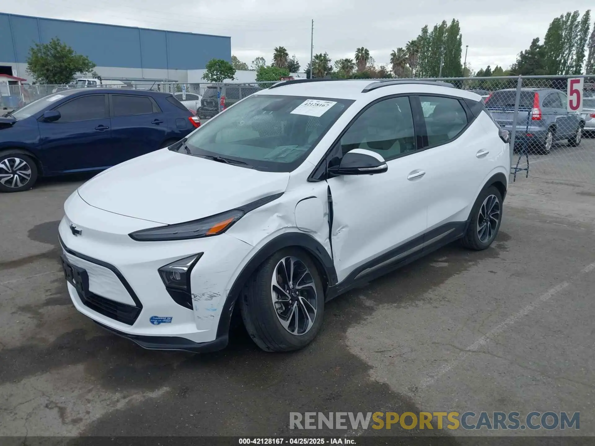 6 fotografías del automóvil dañado 1G1FZ6S06N4111502 CHEVROLET BOLT EUV 2022