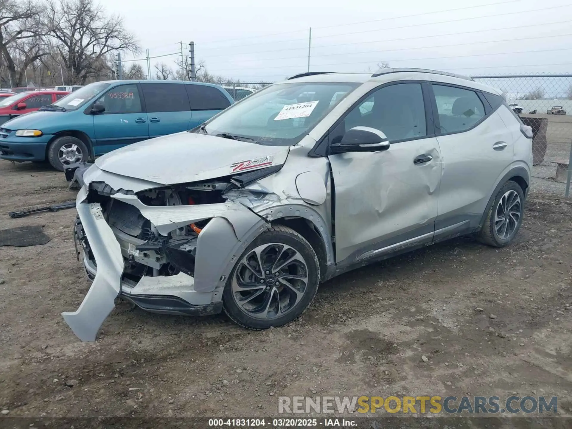 2 fotografías del automóvil dañado 1G1FZ6S06N4134259 CHEVROLET BOLT EUV 2022