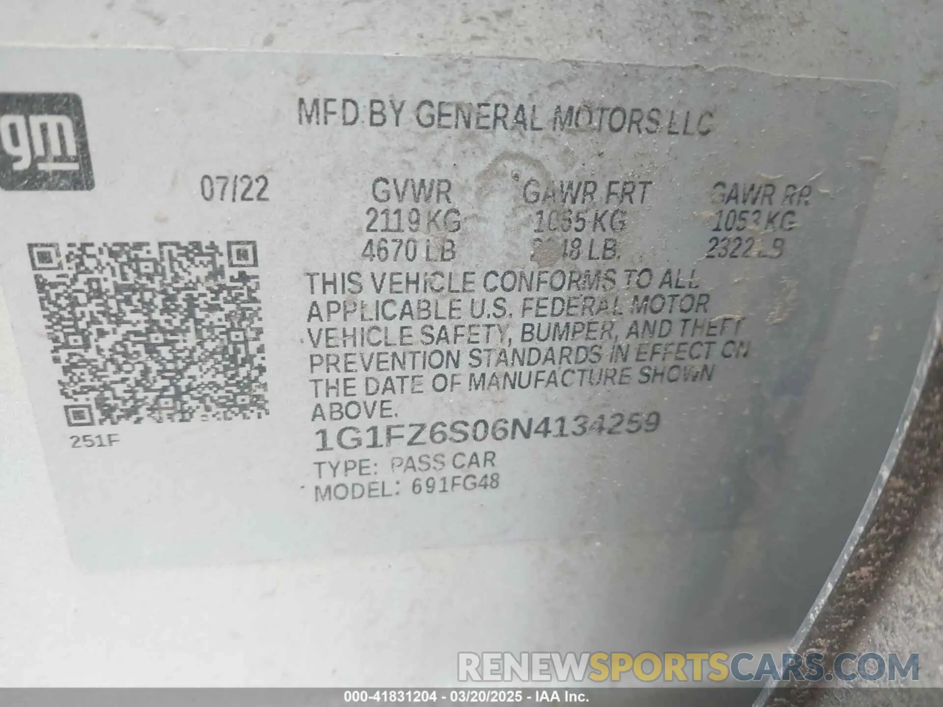9 fotografías del automóvil dañado 1G1FZ6S06N4134259 CHEVROLET BOLT EUV 2022