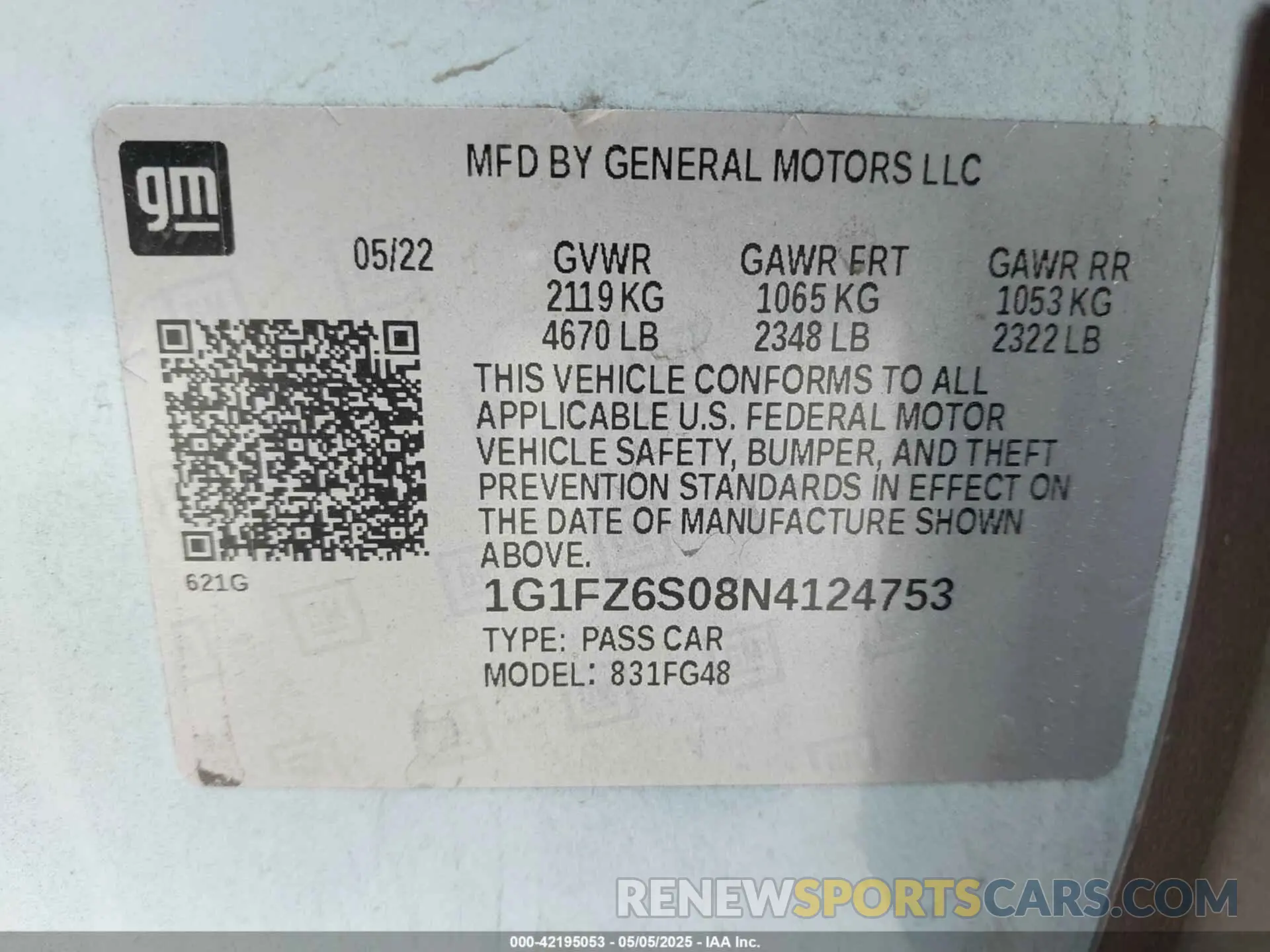 9 fotografías del automóvil dañado 1G1FZ6S08N4124753 CHEVROLET BOLT EUV 2022