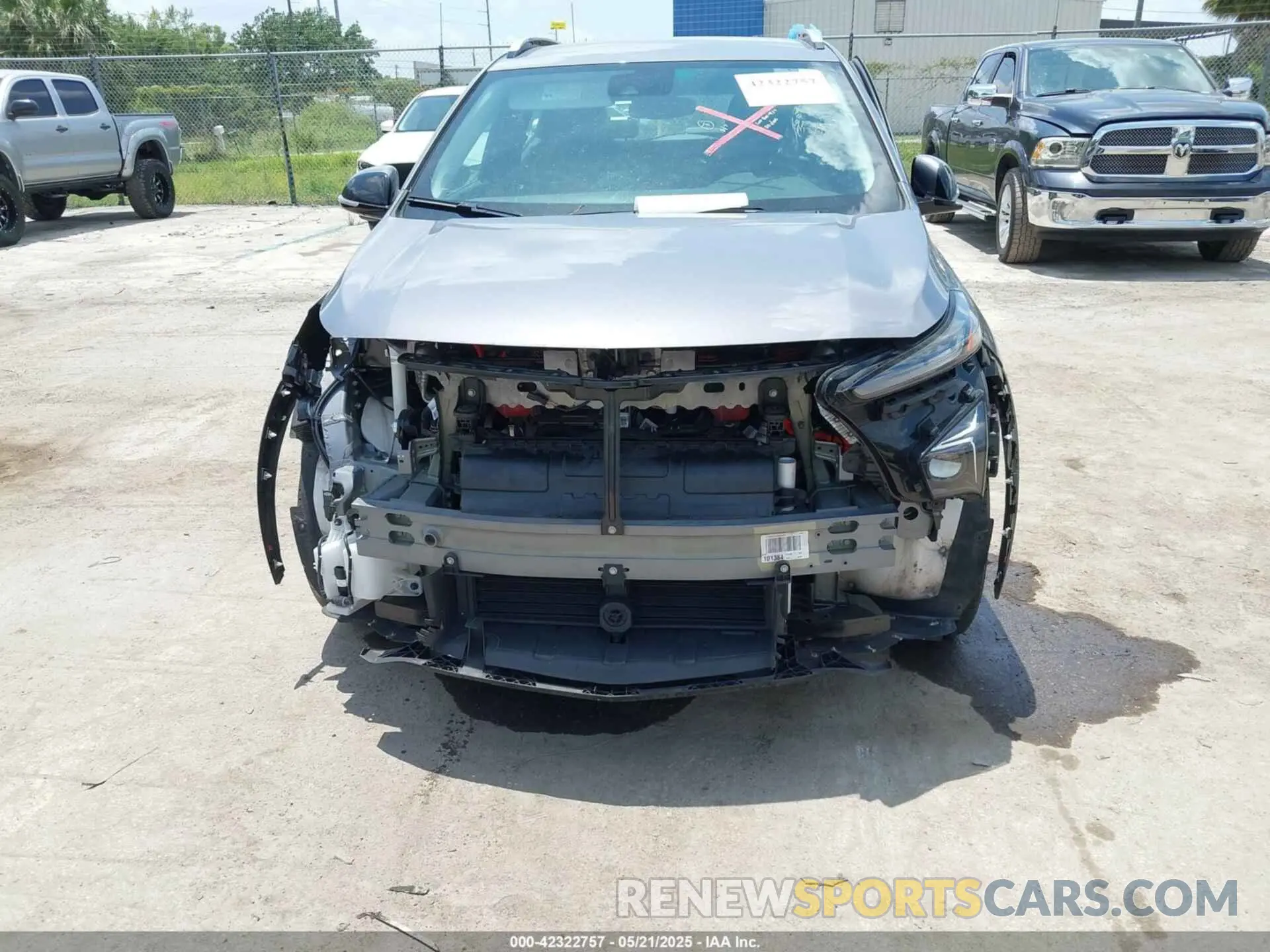 6 fotografías del automóvil dañado 1G1FY6S03P4165829 CHEVROLET BOLT EUV 2023
