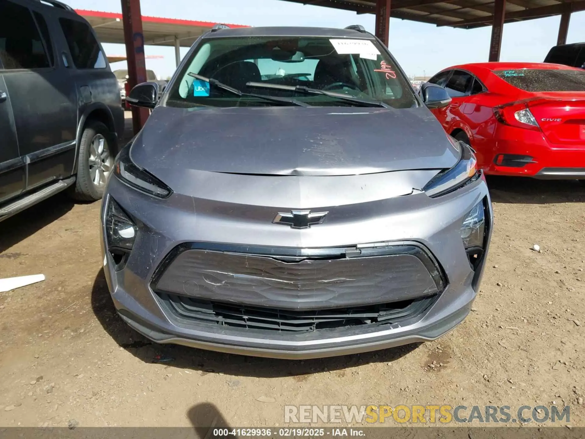 6 fotografías del automóvil dañado 1G1FY6S08P4106842 CHEVROLET BOLT EUV 2023