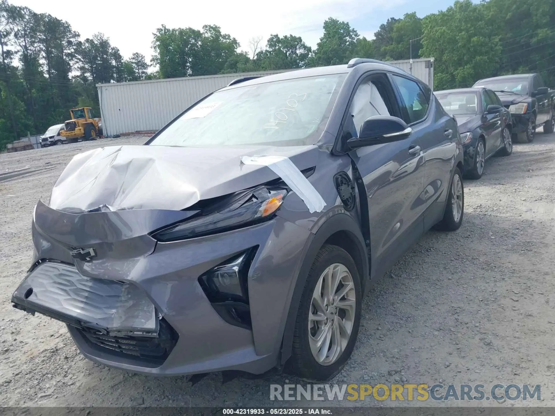 2 fotografías del automóvil dañado 1G1FY6S08P4140103 CHEVROLET BOLT EUV 2023
