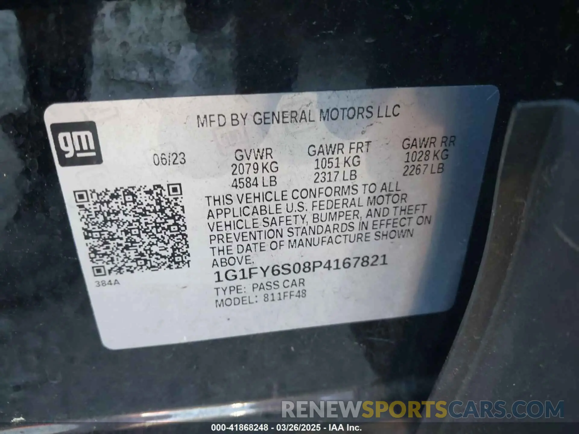 9 fotografías del automóvil dañado 1G1FY6S08P4167821 CHEVROLET BOLT EUV 2023
