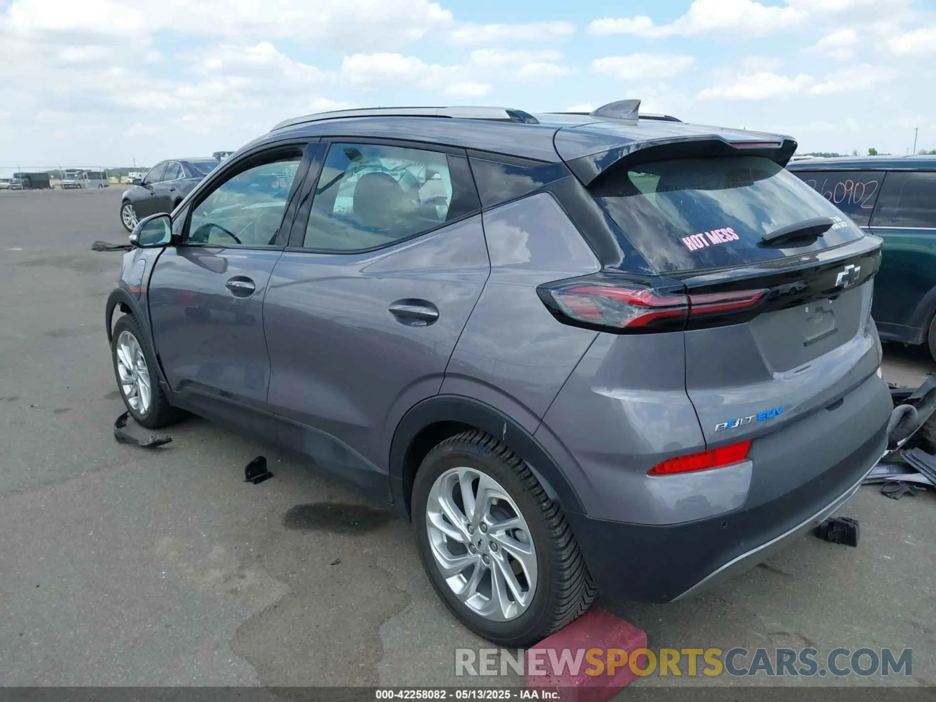 3 fotografías del automóvil dañado 1G1FY6S0XP4151202 CHEVROLET BOLT EUV 2023