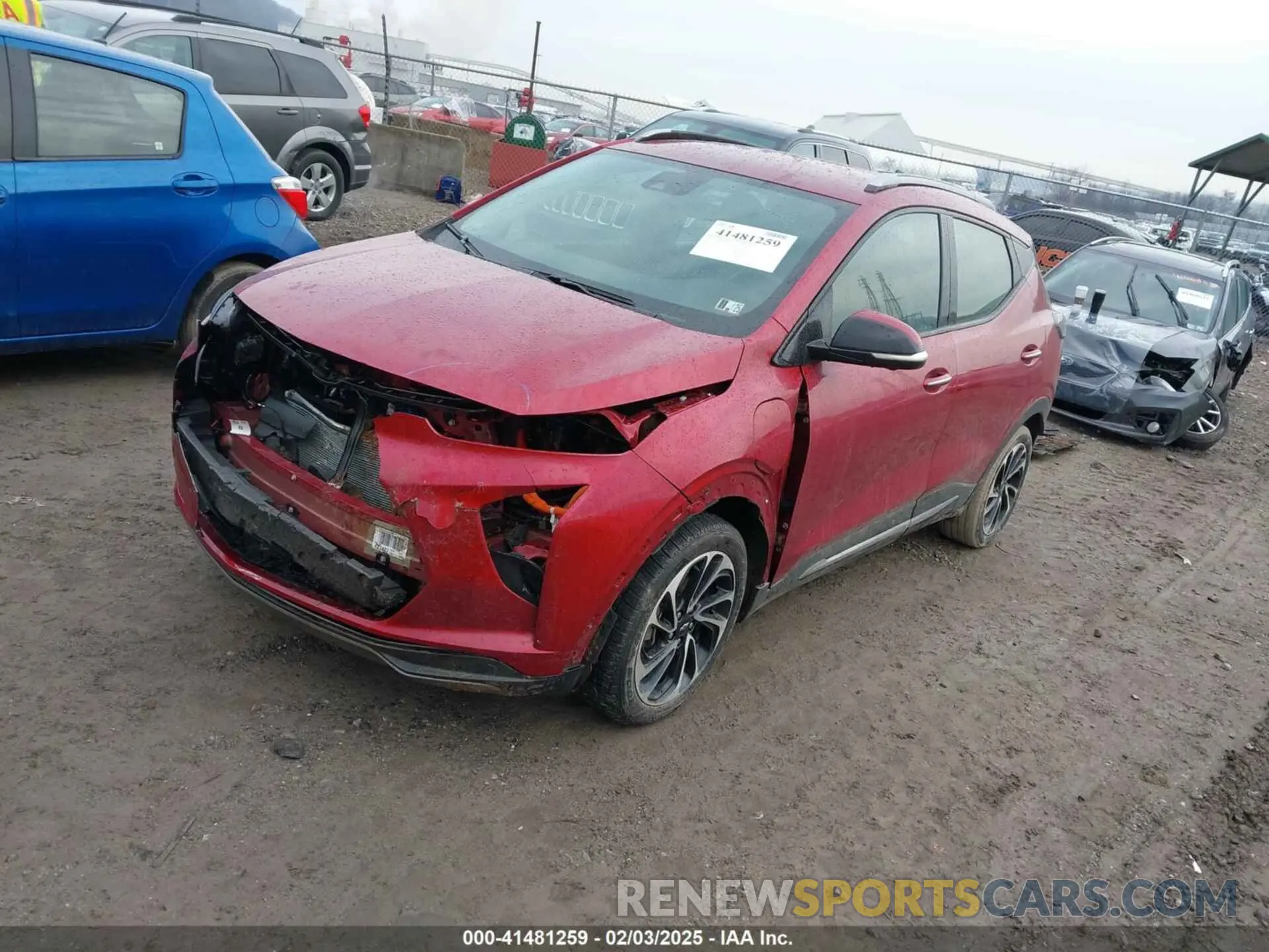 2 fotografías del automóvil dañado 1G1FZ6S00P4191740 CHEVROLET BOLT EUV 2023
