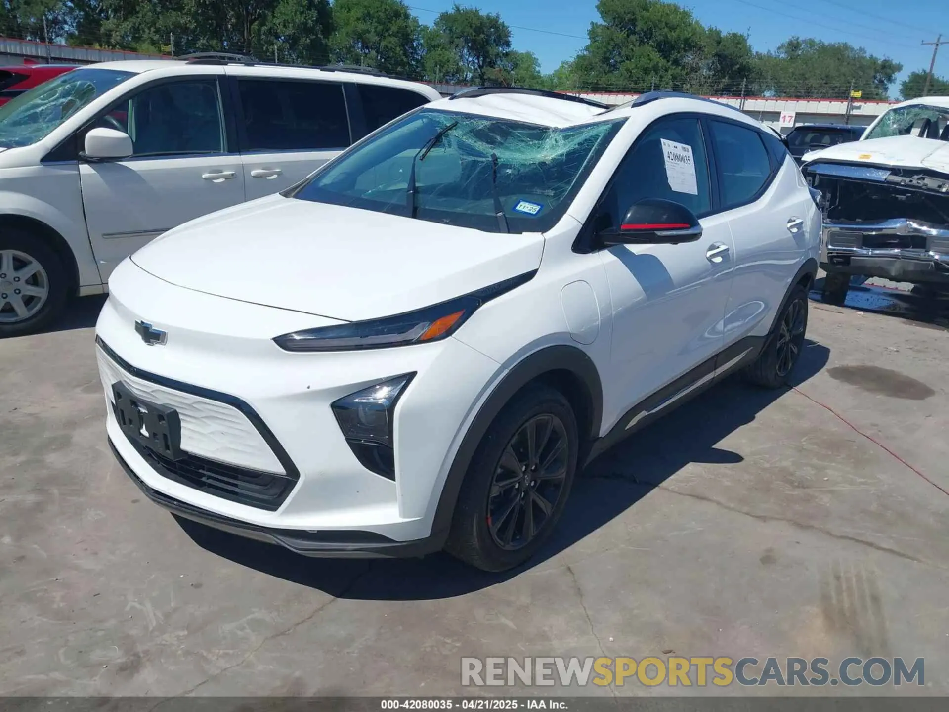 2 fotografías del automóvil dañado 1G1FZ6S0XP4180289 CHEVROLET BOLT EUV 2023
