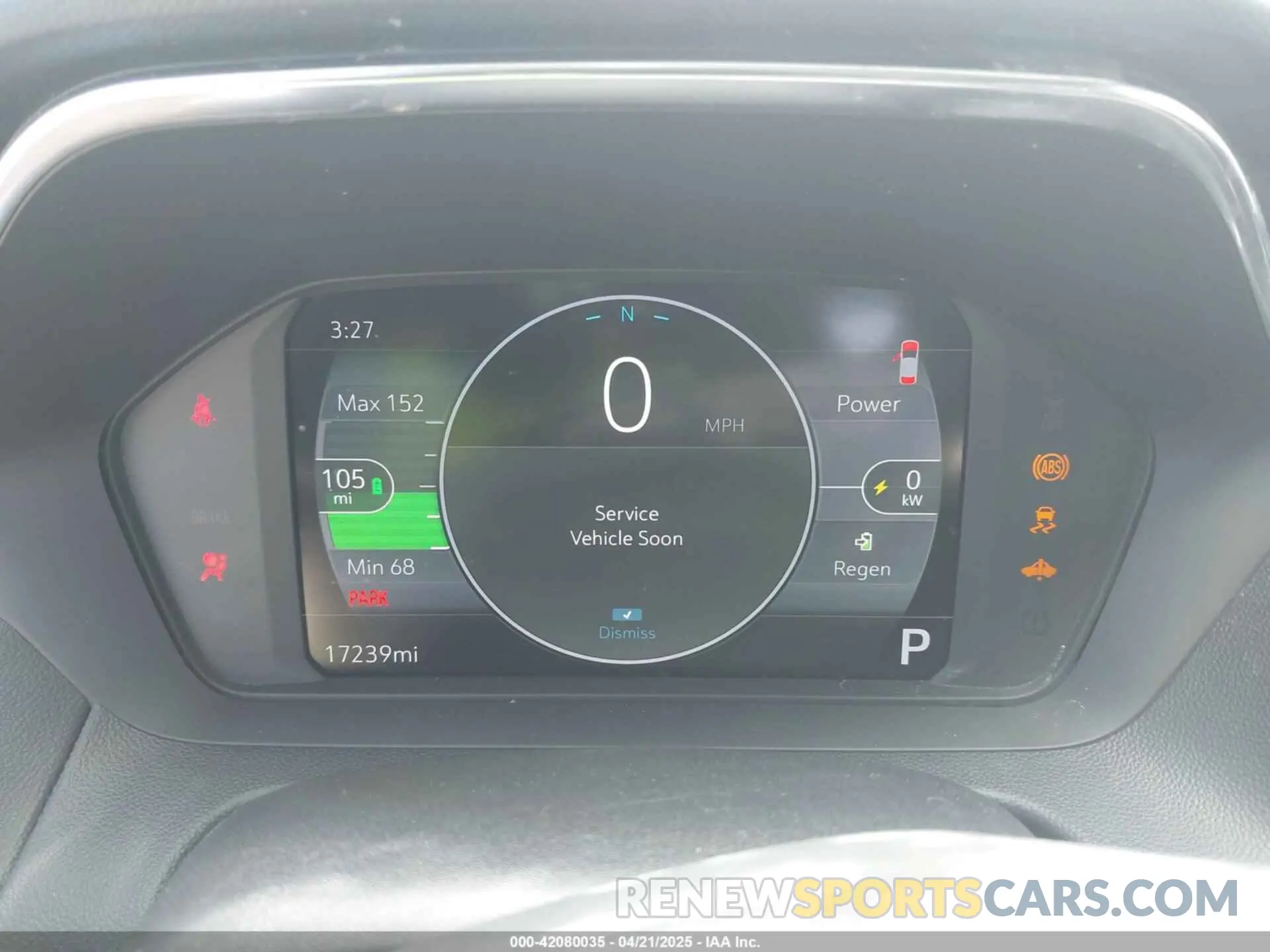 7 fotografías del automóvil dañado 1G1FZ6S0XP4180289 CHEVROLET BOLT EUV 2023