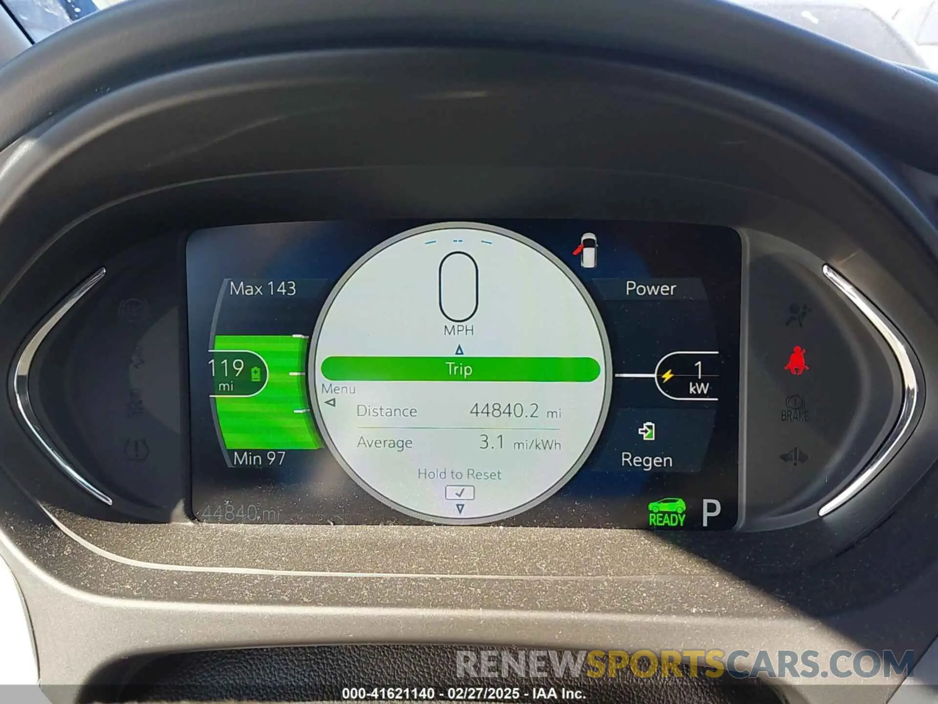 7 fotografías del automóvil dañado 1G1FY6S03K4115862 CHEVROLET BOLT EV 2019